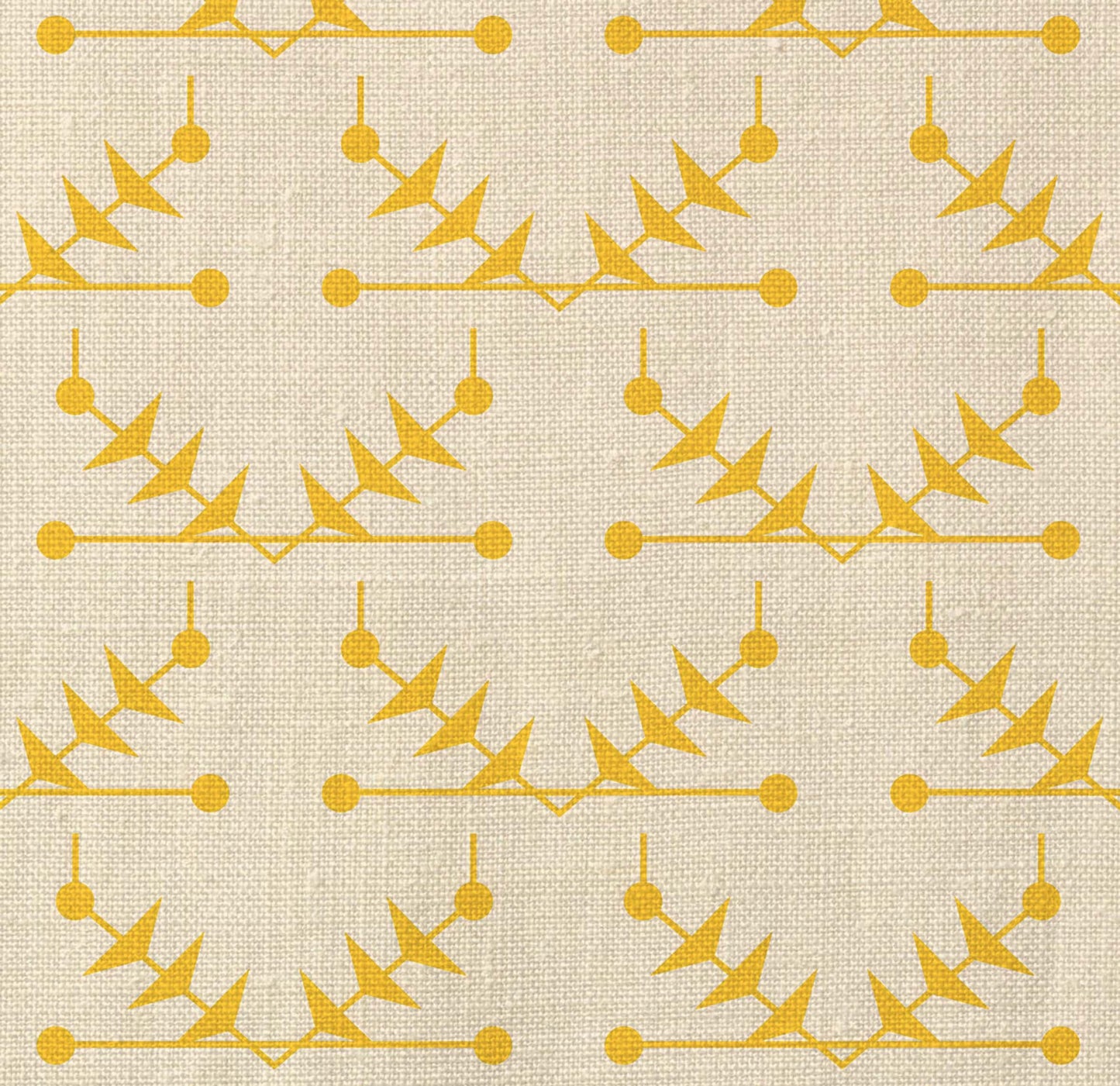 Atomic Trellis - Yellow