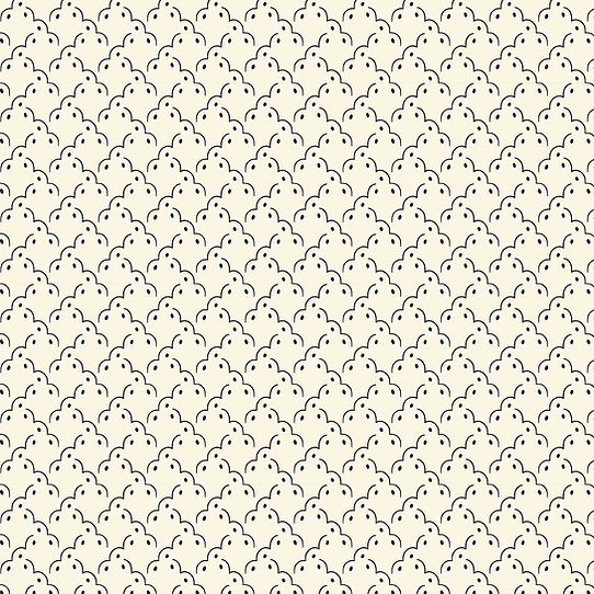 Frogspawn Wallpaper - Black & Cream