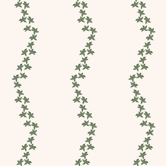 Guirlande Wallpaper - Green