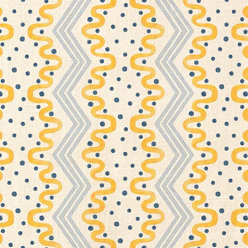 Madame Ziggle - Yellow & Blue
