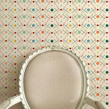 Improvisation No. 1 Wallpaper - Pink