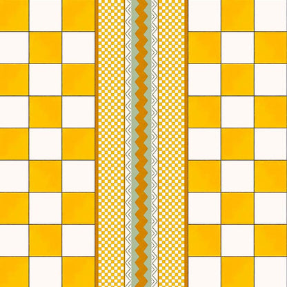 Double Check Wallpaper - Yellow