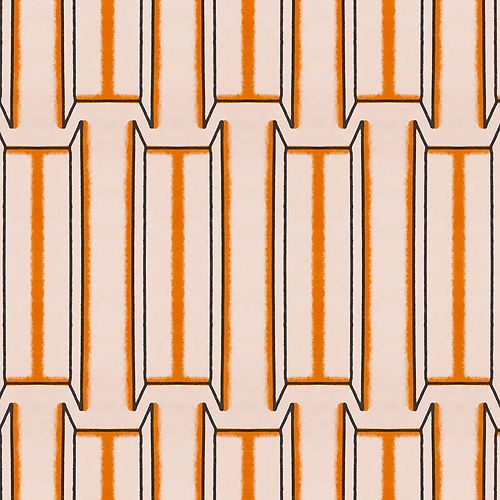 Tangier Wallpaper - Salmon