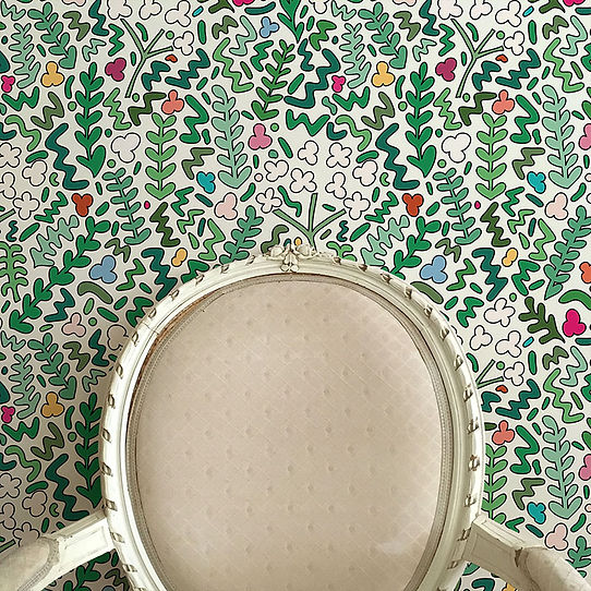 Fields Of Joy Wallpaper - White