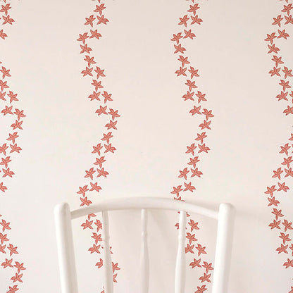 Guirlande Wallpaper - Coral