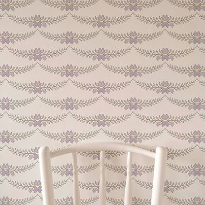 Wisteria Wallpaper - Lilac