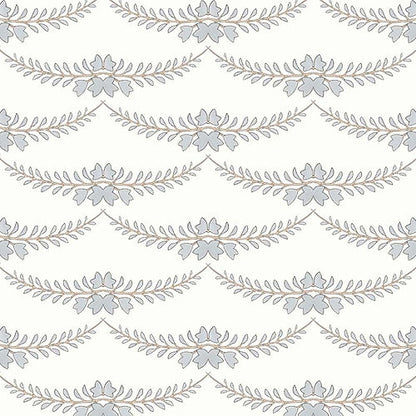 Wisteria Wallpaper - Grey