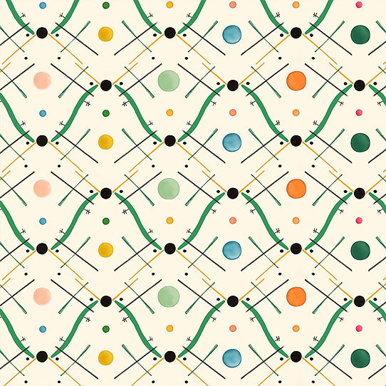 Improvisation No. 1 Wallpaper - Green