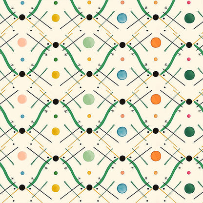 Improvisation No. 1 Wallpaper - Green