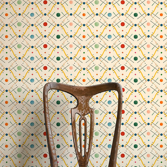 Improvisation No. 1 Wallpaper - Yellow