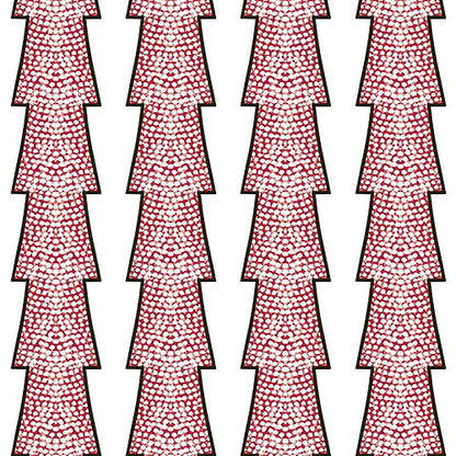 Spot And Arrow Wallpaper - Red