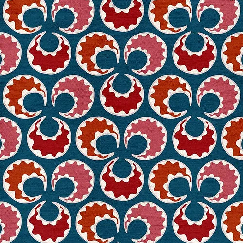 Chintamani Fun - Blue & Reds