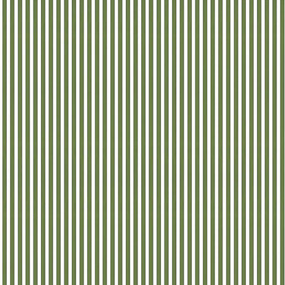 Tuscan Stripes Wallpaper - Green