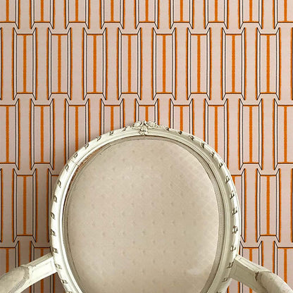 Tangier Wallpaper - Salmon
