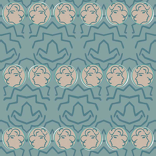 Having A Chat Wallpaper - Blue