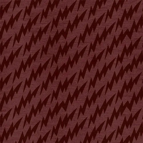 Lightning Bolts - Burgundy