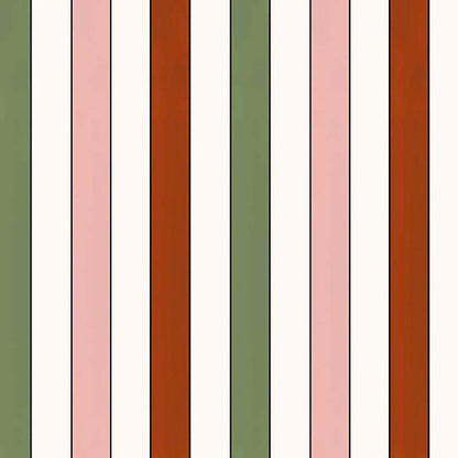 French Stripes Wallpaper