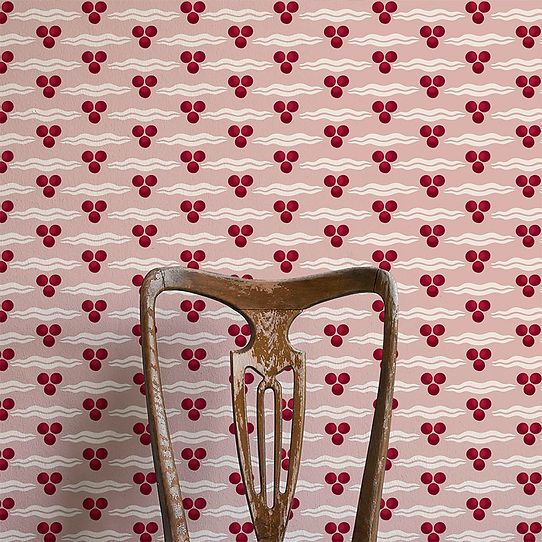 Chintamani Wallpaper - Pomegranate