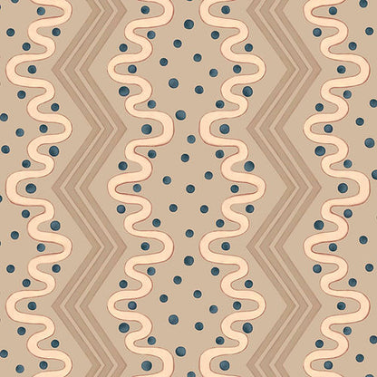 Madame Ziggle Wallpaper - Oat