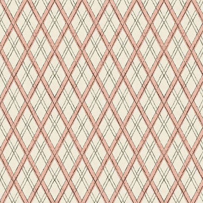 Little Lattice Wallpaper - Pink