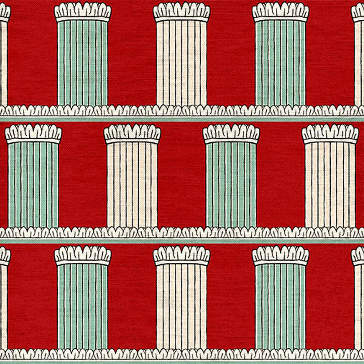 Pillars - Red