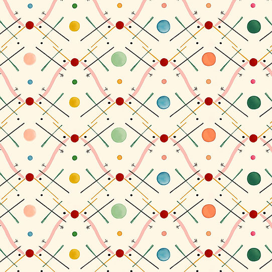 Improvisation No. 1 Wallpaper - Pink