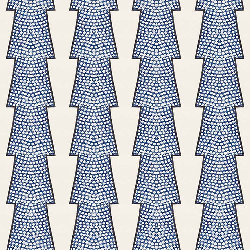 Spot And Arrow Wallpaper - Blue