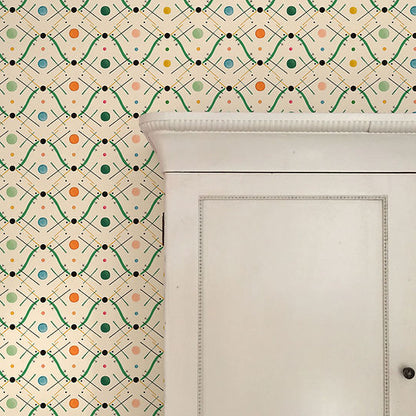 Improvisation No. 1 Wallpaper - Green