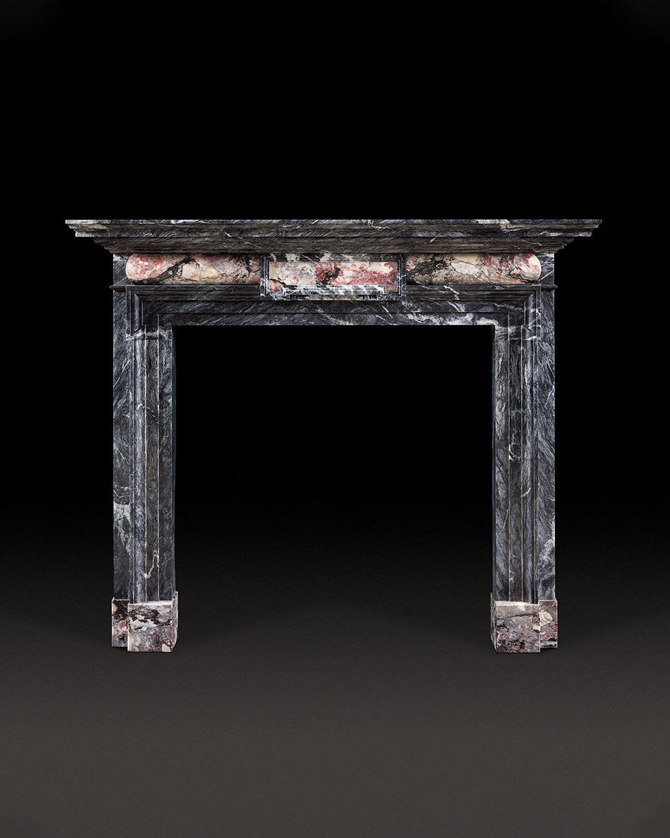 Argyll Chimneypiece - Carnico and Italian Breche