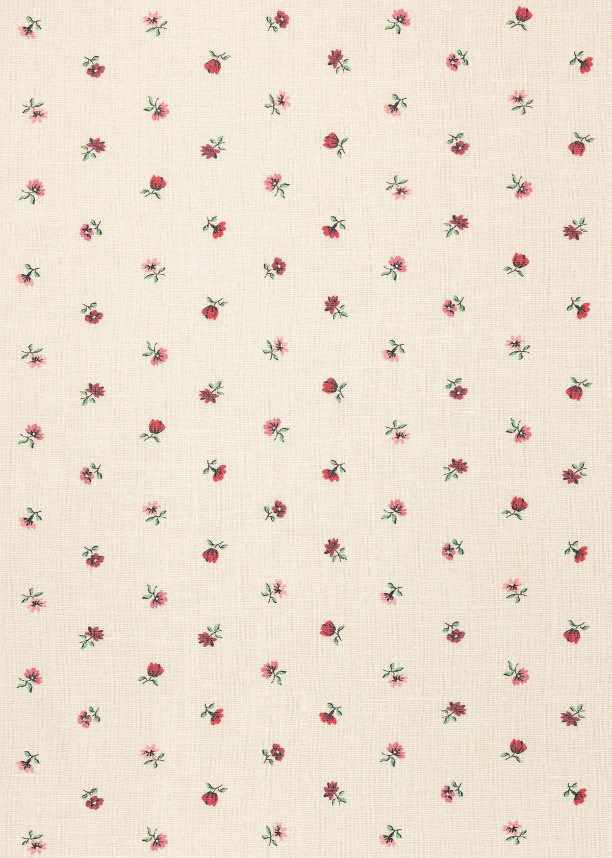 Petites Fleurs Voile - Berry