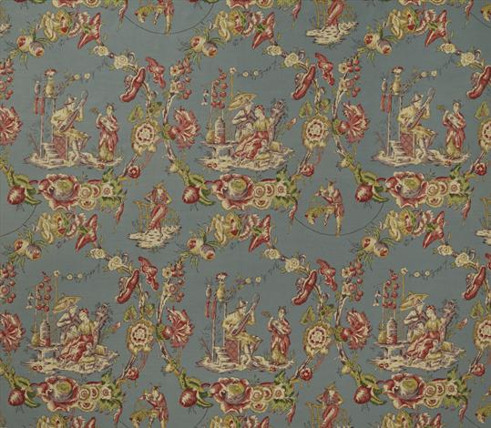 Cathay Toile - LIMITED STOCK - Periwinkle