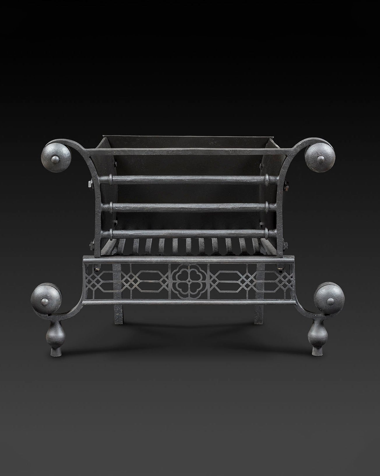 Clement Grate - Steel with Wrought Iron finish