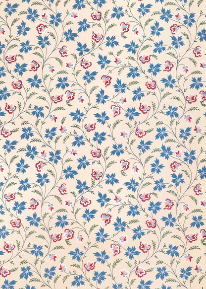 Apolline Wallpaper - Cornflower