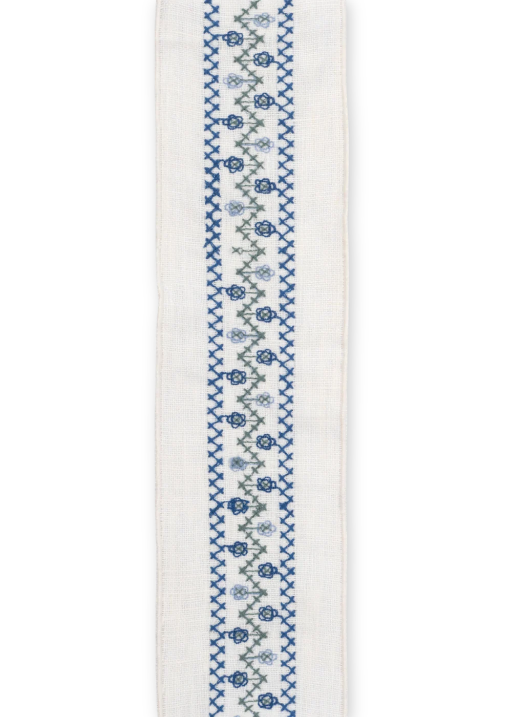 Trellis Cross Stitch Braid - Cornflower