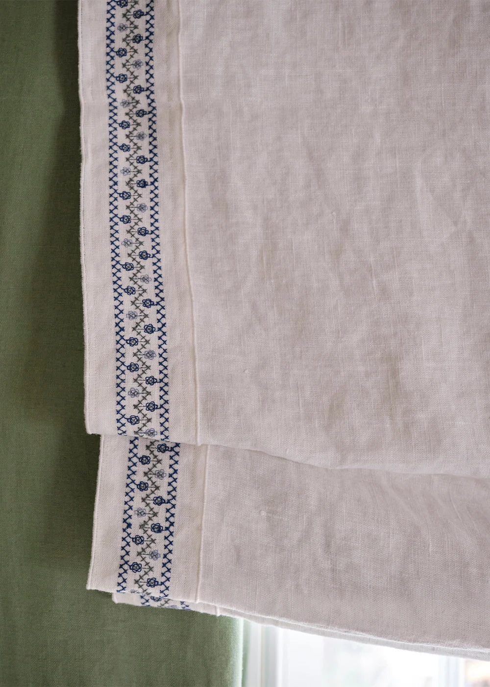 Trellis Cross Stitch Braid - Cornflower