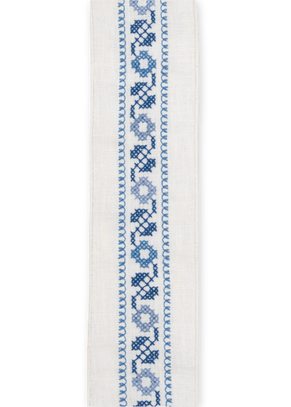 Vine Cross Stitch Braid - Cornflower