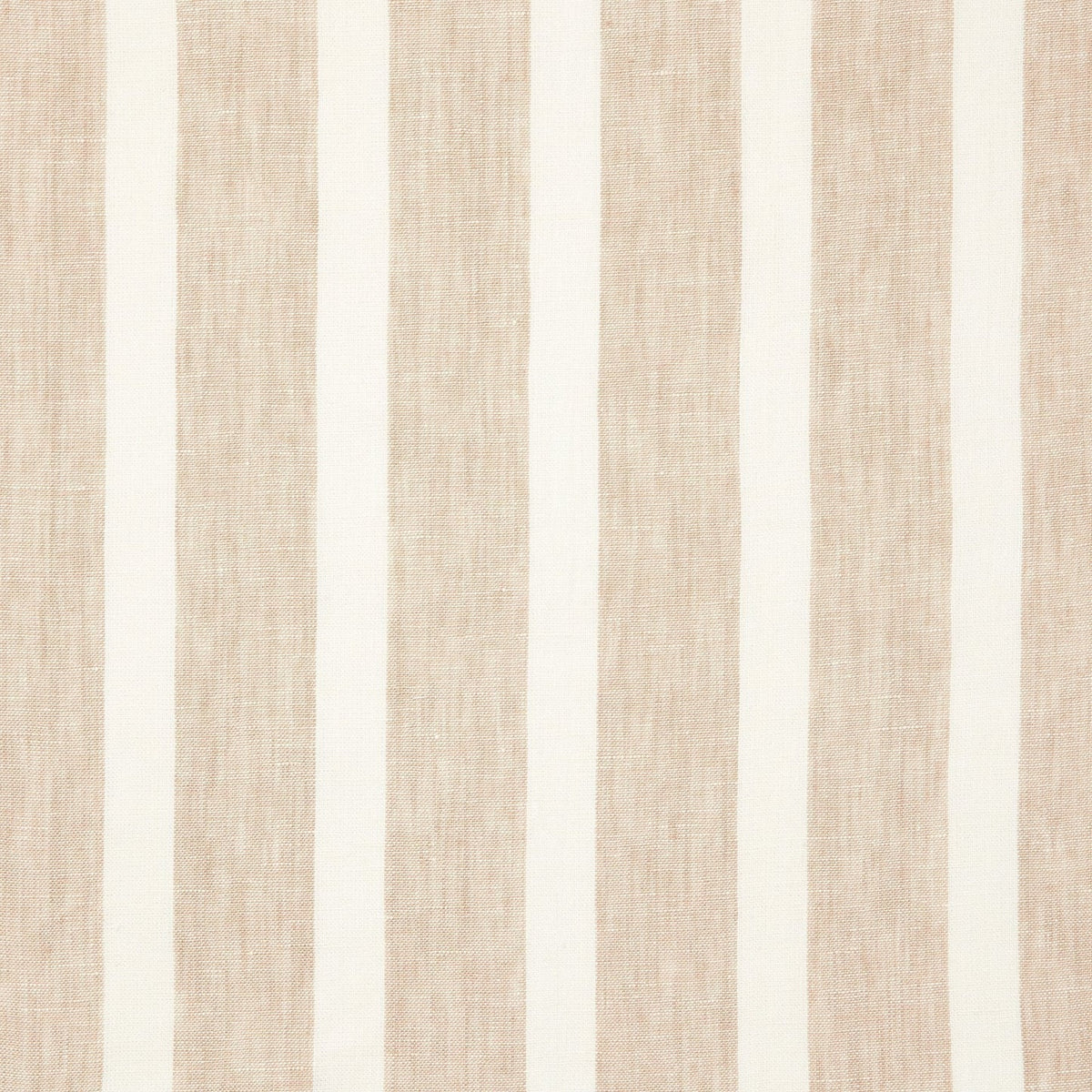 Bold Stripe Linen - Natural / White