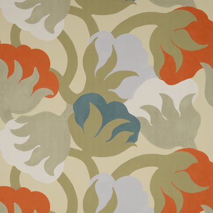 Desert Flower Wallpaper - Turmeric Lilac