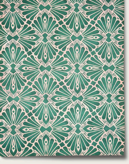 Dragonfly Wallpaper - Bottle Green