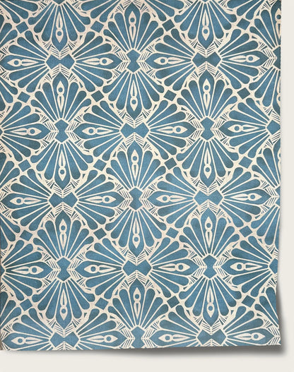 Dragonfly Wallpaper - Cerulean Teal