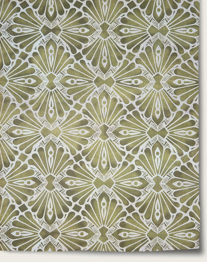 Dragonfly Wallpaper - Olive Green