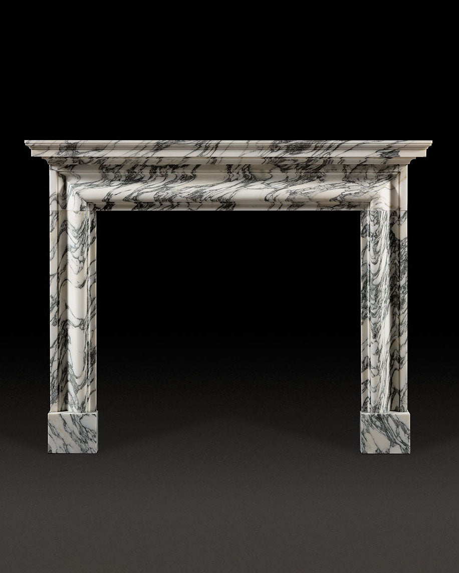 Easton Bolection Chimneypiece - Breche Marble