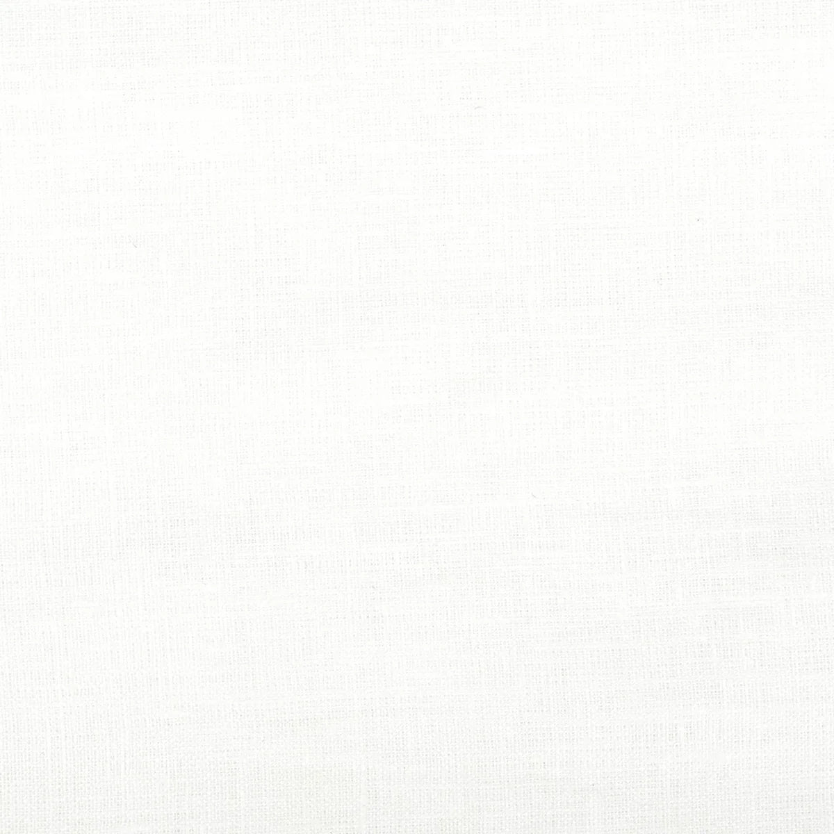 Drawn Thread Fabric Complimentary Plain Linen - Ivory White