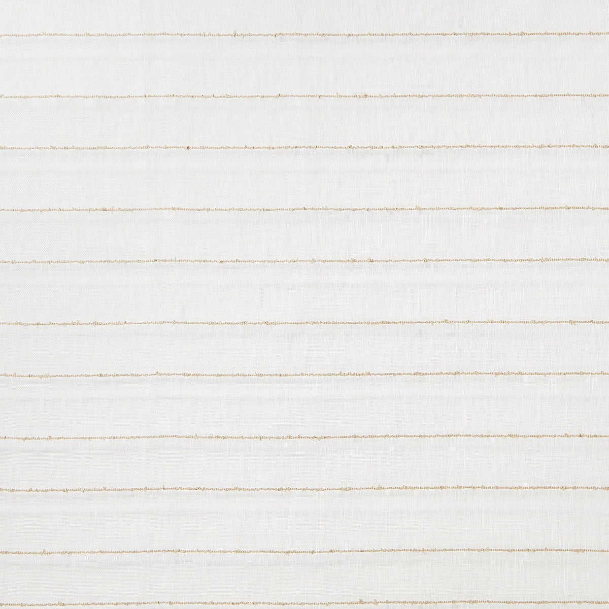 Textured Stripe Sheer Linen - Natural / White