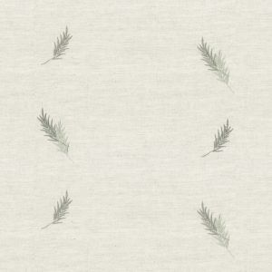 Embroidered Union Fern - Sage