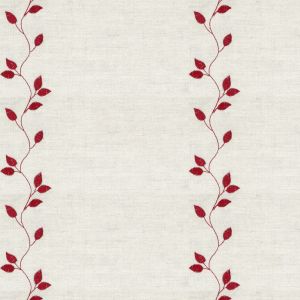 Embroidered Union Leaf - Claret