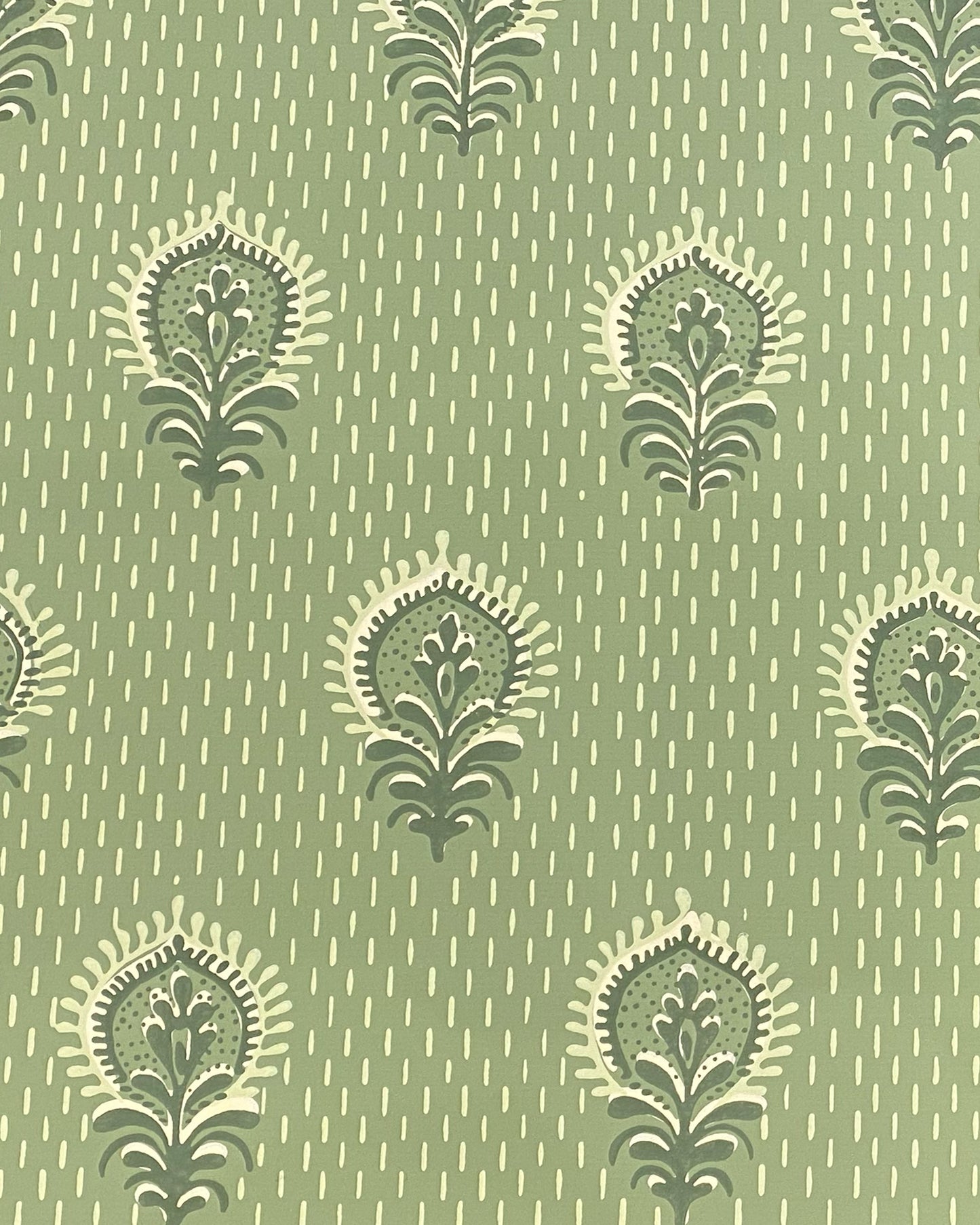 Fancy Sprig Wallpaper - D
