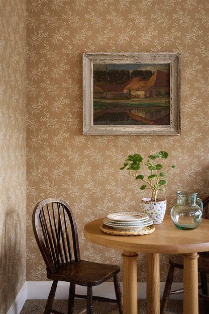 Colette Wallpaper - Flax Ground