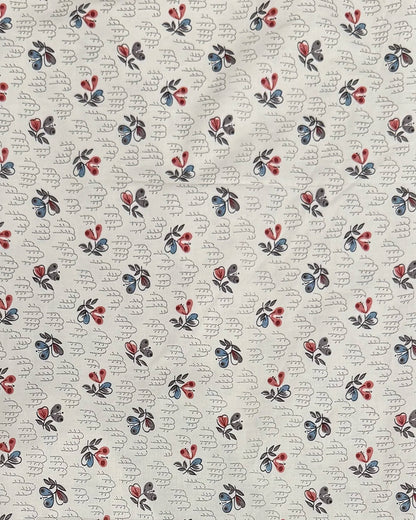 Fleurs de Jouy - Bleu Parme