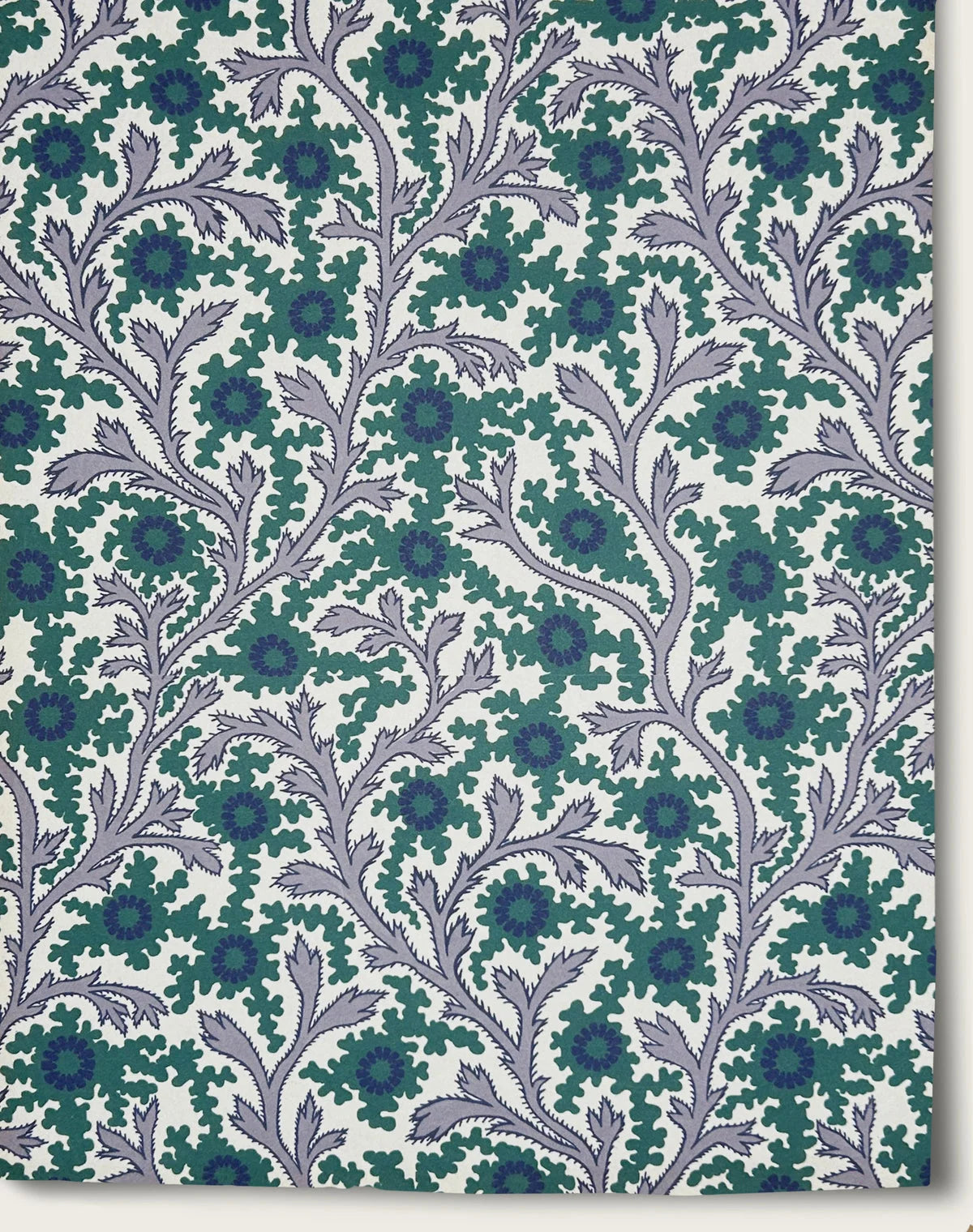 Hedgerow Wallpaper - Thistle Green